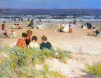 Potthast, Edward Henry - By the Shore